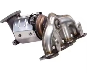 Convertisseur catalytique à ajustement direct Euro4 Euro5 Euro6 haute performance et prix bon marché avec substrat cameric pour Hyundai Santa Fe 2.4 - Product Image 1