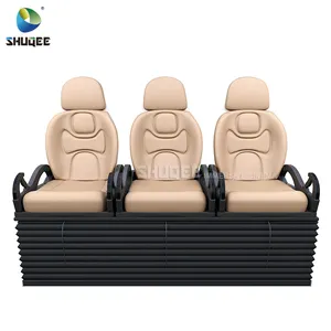 Waterproof 5D Movie Theater 5D Cinema Chair Skin Color For Museums, Parks, Shopping Malls