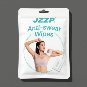 JZZP Lingettes déodorantes non tissées Lingettes de nettoyage des aisselles Lingettes pour les aisselles pour bloquer la transpiration - Product Image 1