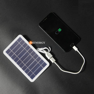 5V 400mA MPPT zonnepaneel 2W uitgangsvermogen USB draagbaar buitensysteem zonder batterij voor mobiele telefoonladers - Product Image 1