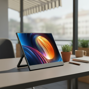 Écran portable double moniteur 14 pouces en plastique FHD 1080P IPS noir pour Windows et Mac - Product Image 1