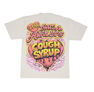 Camiseta para hombre con estampado de dibujos animados de That's A Awful Lot Of Cough Syrup, manga corta, diseño de dibujos animados, corte regular, cuello redondo, estilo informal - Product Image 1