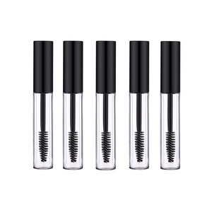 Flaconi Vuoti per Mascara da 10ml con Tappo Nero, Bottiglie Trasparenti Ricaricabili con Applicatore per Mascara e Siero per la Crescita delle Ciglia, per Trucco Fai-da-Te - Product Image 4