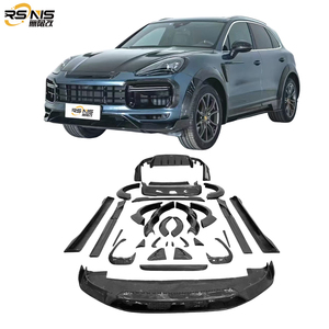 Pour Porsche Cayenne 9YA 2018-2023 mise à niveau vers 2024 9Y0 Turbo Style Kit complet de carrosserie <span class=keywords><strong>pare</strong></span>-chocs avant feux arrière capot hayon ailes - Product Image 1