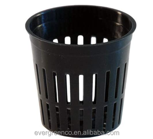 Pots de fleurs hydroponiques en plastique modernes et écologiques pour jardinières d'intérieur rondes en filet pour l'utilisation au sol Paniers de tasses de colonisation - Product Image 1