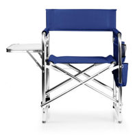 Chaise de camping portable avec porte-gobelet, dossier en maille respirante, capacité 300 lb