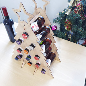 Calendario de Adviento de Miniaturas Personalizadas - Calendario de Adviento de Árbol de Navidad con Botellas en Miniatura - Whisky, Ginebra, Vodka, <span class=keywords><strong>Ron</strong></span>, Alcohol - Product Image 2