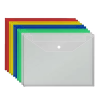 Carpeta de Plástico Transparente Reutilizable A4, con Logotipo Personalizado, Impermeable, para Oficina, Escuela, Almacenamiento de Papel
