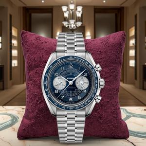 Caja de Reloj de Acero Inoxidable 304 de Lujo Personalizada OEM ODM para Reloj de Cuarzo, Resistente al Agua 5ATM, Cristal Resistente a Arañazos, con Puntero, a la Moda - Product Image 1