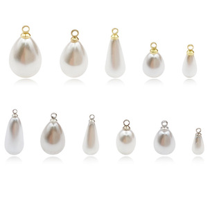 Accesorios para hacer joyas, pulseras, collares <span class=keywords><strong>y</strong></span> <span class=keywords><strong>pendientes</strong></span>, venta al por mayor, dijes <span class=keywords><strong>de</strong></span> <span class=keywords><strong>perlas</strong></span> con forma <span class=keywords><strong>de</strong></span> gota <span class=keywords><strong>de</strong></span> agua - Product Image 1