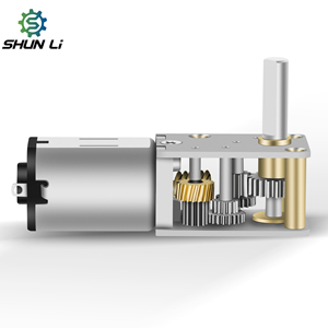 90 תואר מנוע 6v 12v dc ציוד תולעת מנוע בצורת d - Product Image 1