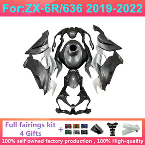Nouveau kit de carénage de moto en plastique ABS compatible avec <span class=keywords><strong>KAWASAKI</strong></span> <span class=keywords><strong>Ninja</strong></span> ZX6R 636 ZX-6R <span class=keywords><strong>2019</strong></span> 2020 2021 2022 Carénages complets - Product Image 5