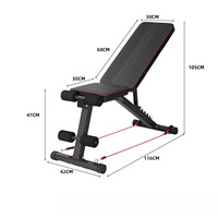 Banc de musculation, Chaise de fitness, Planche d'inversion, Chaise d'inversion à dossier, Appareil de redressements assis, Appareil d'exercices abdominaux, Très grande taille, Unisexe