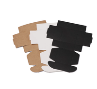 Cajas de cartón ecológicas con cierre plegable de lujo negro personalizado embalaje de regalo al por mayor envío caja de papel kraft con logotipo