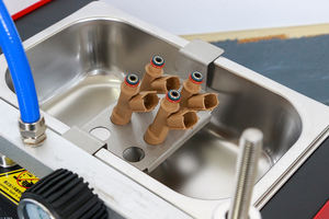 Intelligentes Auto-Injektor-Reinigungsgerät Ultraschall-Kraftstoffeinspritzdüsen-Reinigungsmaschine Benzindüsen-Reiniger für Autopflege - Product Image 6