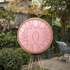 Tambor de Lengua de Acero de 12 Pulgadas de la Marca OEM, Tambor de Lluvia Hecho en Guangdong, Viene con Accesorios, Incluidos Baquetas y Mazos - Product Image 1