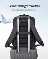 Sac à dos d'affaires pour homme, grande capacité, imperméable, durable, avec logo personnalisé, nouveau sac à dos de voyage simple de couleur unie avec port USB