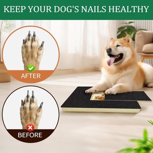 Planche à gratter pour ongles de chien en bois écologique personnalisée et lime à griffes pour chiot, produit de toilettage pour animaux de compagnie - Product Image 3