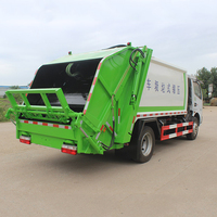 Camion à ordures compacteur hydraulique Dongfeng Dollicar 4x2 manuel diesel 5m3