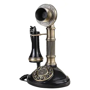 古董电话复古设计有线固定电话电话经典老式老式有线电话