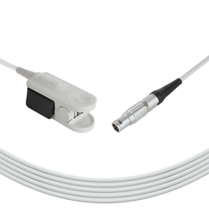 Sonde Spo2 pour capteur Guoteng Spo2 connecteur à 6 broches capteur de pince à <span class=keywords><strong>doigt</strong></span> adulte De Spo2 consommables médicaux usine soignée - Product Image 4