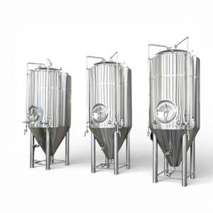 Mejor Precio en Equipos de Fermentación Cónicos de Acero Inoxidable de 3000L, 5000L y 20000L, Tanques de Fermentación de Cerveza en Venta - Product Image 4