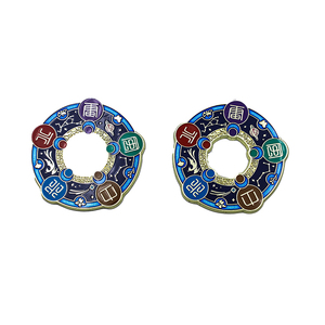 Aimant de réfrigérateur personnalisable en acrylique avec figurine animée à secouer - Product Image 5