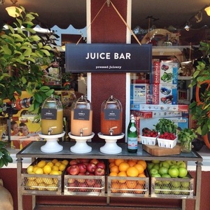Centro commerciale di Aeroporto di Succo di Succo di Frutta Fresca <span class=keywords><strong>Bar</strong></span> di Design Con Attrezzature Contatore Chiosco - Product Image 5