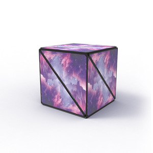 Cubo magnético educativo 4x4, rompecabezas Rubiks para niños, juguete de entrenamiento de pensamiento espacial, edad de 4 a 6 años, Unisex - Product Image 1