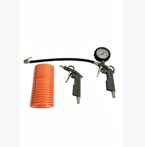 Juego Profesional de 4 Pistolas de Pulverización Neumáticas de Alta Atomización - Pulverizador de Pintura por Gravedad para Retoques Automotrices - Product Image 4
