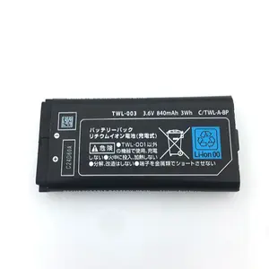 TWL-003 840mAh 3.6V bateria recarregável para Nintendo DSi/NDSi baterias substituição