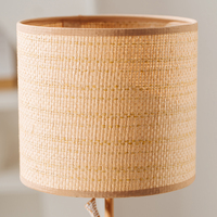 Vente directe d'usine, lampe de table élégante de style rétro en forme d'éléphant, ornement décoratif avec abat-jour
