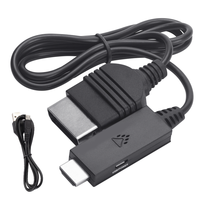 Adaptateur de console de jeu pour adaptateur de convertisseur SNES/NGC/SFC/N64 vers HD MI