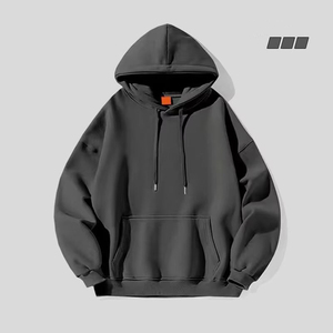 Sudadera con Capucha Personalizada OEM/ODM, Cálida, Casual, para Hombre, Cortavientos, Talla Grande, Cuello en V, Estilo Urbano, Otoñal, Vintage, con Logotipo, Estilo Preppy - Product Image 5