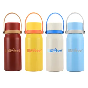 New Model 1400ml Stainless Steel Water Bottles Double Wall Insulated Flask Custom Color 46 oz water bottle with TPU Handle