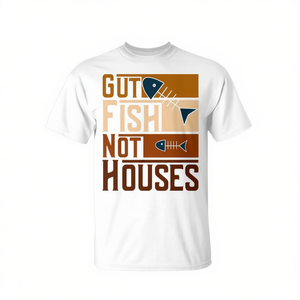 Camiseta Gut Fish Not Houses Coastal Conservation para mujer - Product Image 2