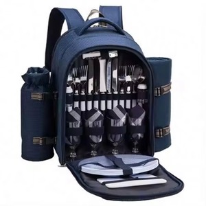 Ensemble de sacs isothermes pour pique-nique, échantillon gratuit, pour quatre personnes, portable, isolation thermique, stockage au froid, pour extérieur - Product Image 1