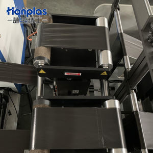 HP-2RA Hanplas conception de levage automatique deux lignes <span class=keywords><strong>Sufra</strong></span> couverture de Table v-pli bas étoile étanchéité roulement sac en plastique faisant la Machine - Product Image 4