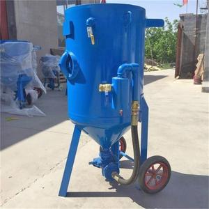 เครื่องพ่นทรายแห้งกึ่งอัตโนมัติแบบพกพาราคาถูกสำหรับกำจัดสนิมผลผลิตสูงและอายุการใช้งานยาวนาน80กก. - Product Image 2