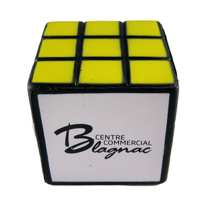 Bán Nóng Tùy Chỉnh Phổ Biến Pu Reliever Giảm Căng Thẳng Thực Tế Câu Đố Ma Thuật Vuông <span class=keywords><strong>Cube</strong></span> Logo In Ấn Đồ Chơi Bóng - Product Image 2