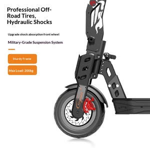 Scooter Eléctrico de 12 Pulgadas, Doble Motor, Batería de Litio, Marco de Aluminio Plegable, Alcance de 100 km, Velocidad de 90 km/h, Capacidad de Carga de 200 kg - Product Image 2