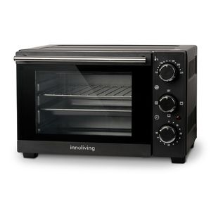 Horno eléctrico de encimera Innoliving de 15L con control de temperatura y temporizador para hornear y asar - Product Image 1