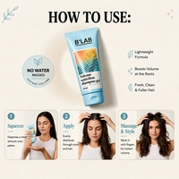 Gel Sampo Kering Tanpa Bilas Kustom Pabrik, Gel Penyegar Rambut Tanpa Air, Portabel 150ml, Perawatan Rambut untuk Rambut Tipis dan Lurus