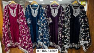 Readymade Ethnic Wear Costume Salwar pakistanais avec broderie en organza Vêtements indiens et pakistanais Costume de fête - Product Image 6