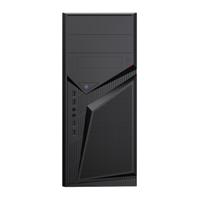 Caja de PC OEM Nueva, Chasis ATX de Torre Media, Compatible con Fuente de Alimentación ATX Superior, Abundantes Puertos I/O 4A 3A1C 2A2C