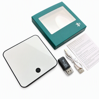 Lecteur audio musical personnalisé avec aimant pour réfrigérateur (personnalisable) - Téléchargement de 128 Mo via port USB - Connexion Bluetooth