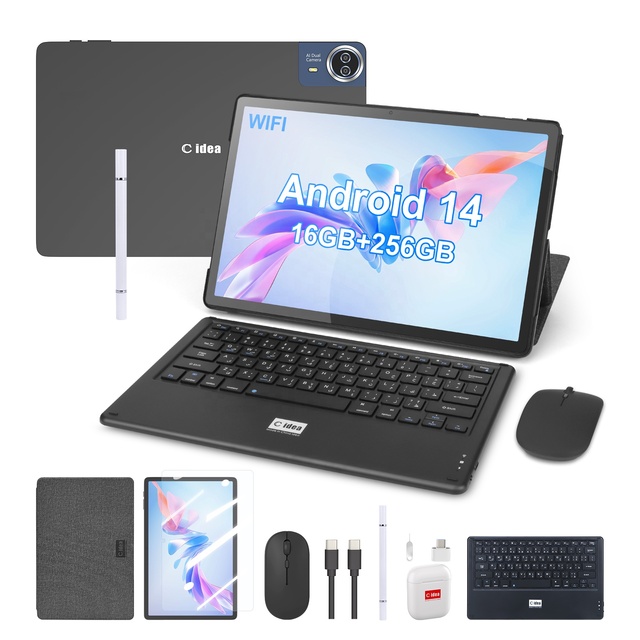 Tablets C idea 14 Inches Android 14.0 Large Screen Ram 16gb +256 UNISOC T616 Tablet Pc Big Battery 10000mAh Android Tablet Pc