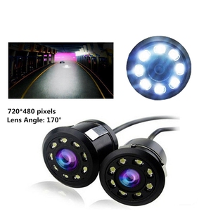Cámara de Visión Trasera Universal para Automóvil con Diseño Perforado de 18.5MM, 8 LED, Visión Nocturna, Disponible al por Mayor, Juego Completo de Accesorios Incluido, 720 * 480 - Product Image 3