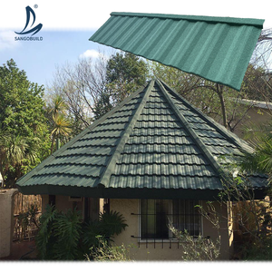 Carrelage économique <span class=keywords><strong>Afrique</strong></span> <span class=keywords><strong>du</strong></span> <span class=keywords><strong>Sud</strong></span> Harvey Elite 1700mm de long Tuiles de toiture en métal revêtu de pierre pour maison - Product Image 4