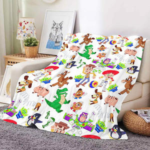 Mantas Personalizadas al por Mayor con Diseño de Personajes de Dibujos Animados, Suaves, Acogedoras y Lindas, Mantas Modernas y Cálidas para Regalo para Niños - Product Image 3
